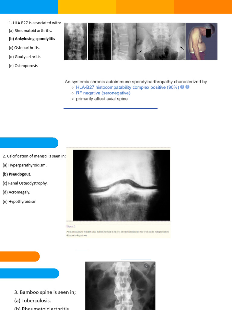 Materi Ortho 2.2 April | PDF | Arthritis | Joint