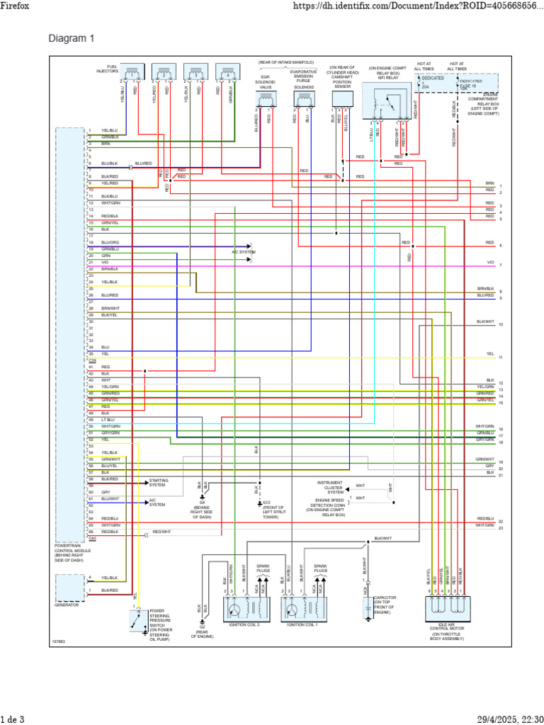 Engine Compartment Relay Box Diagram | PDF | Fuel Injection | Engines