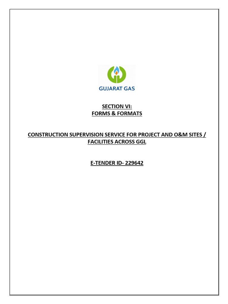 Section VI - Forms and Formats - 229642 | PDF | Guarantee | Common Law