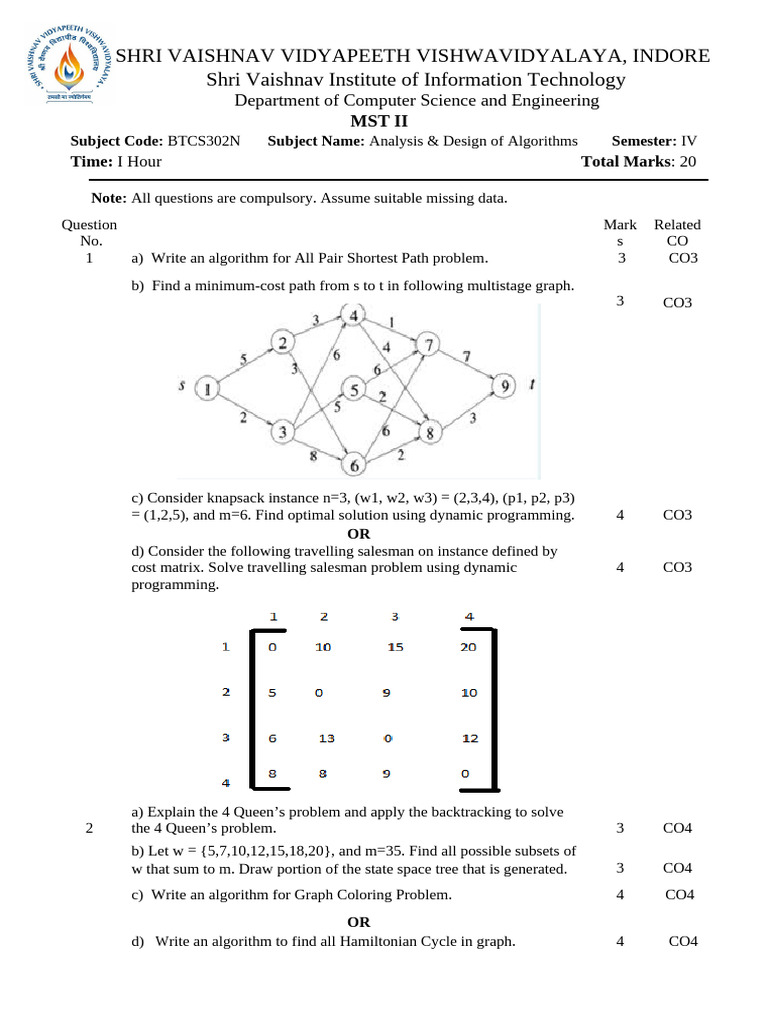 Ada MST 2 | PDF