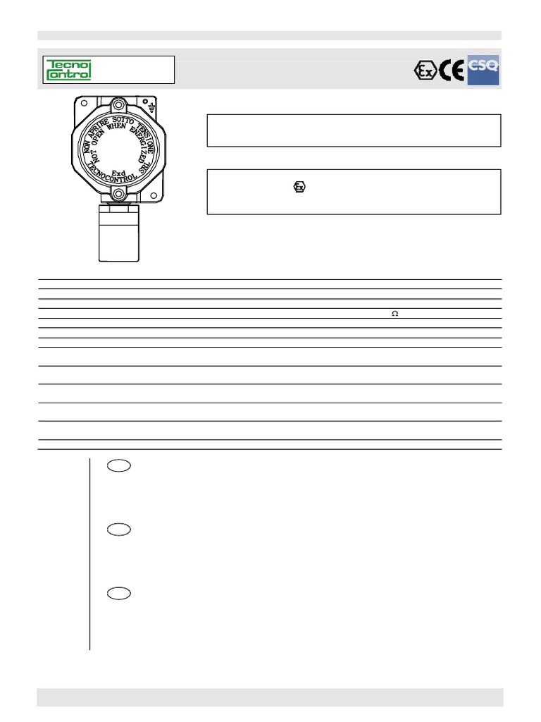 Manual Book Gas Detector Main Storage | PDF