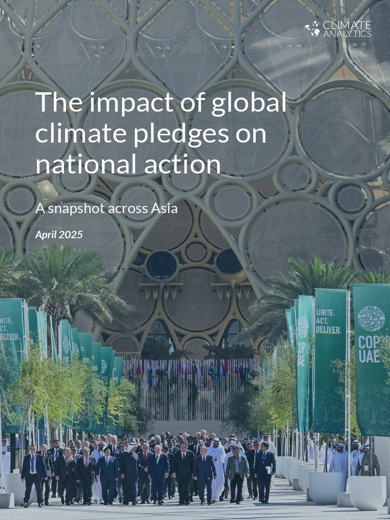 The Impact of Global Climate Pledges On National Action 2025 | PDF ...