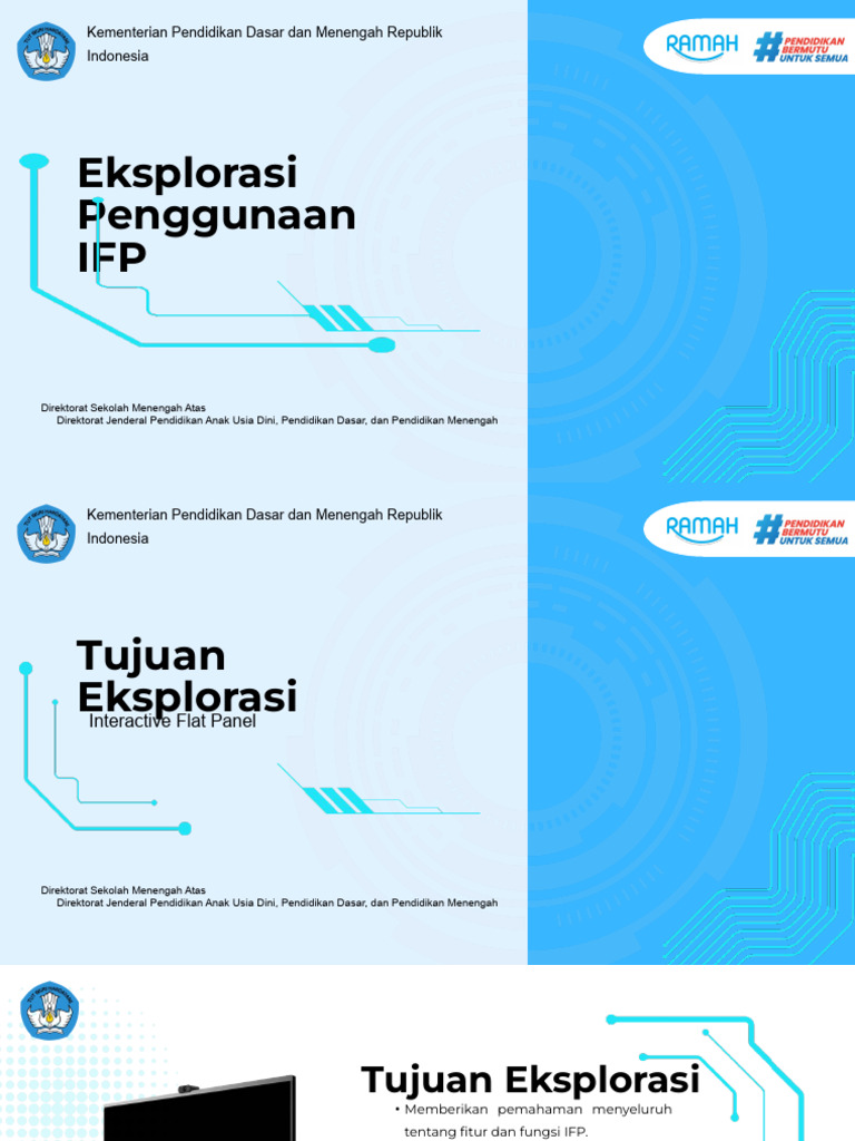 Panduan Menggunakan IFP dalam Pembelajaran | PDF