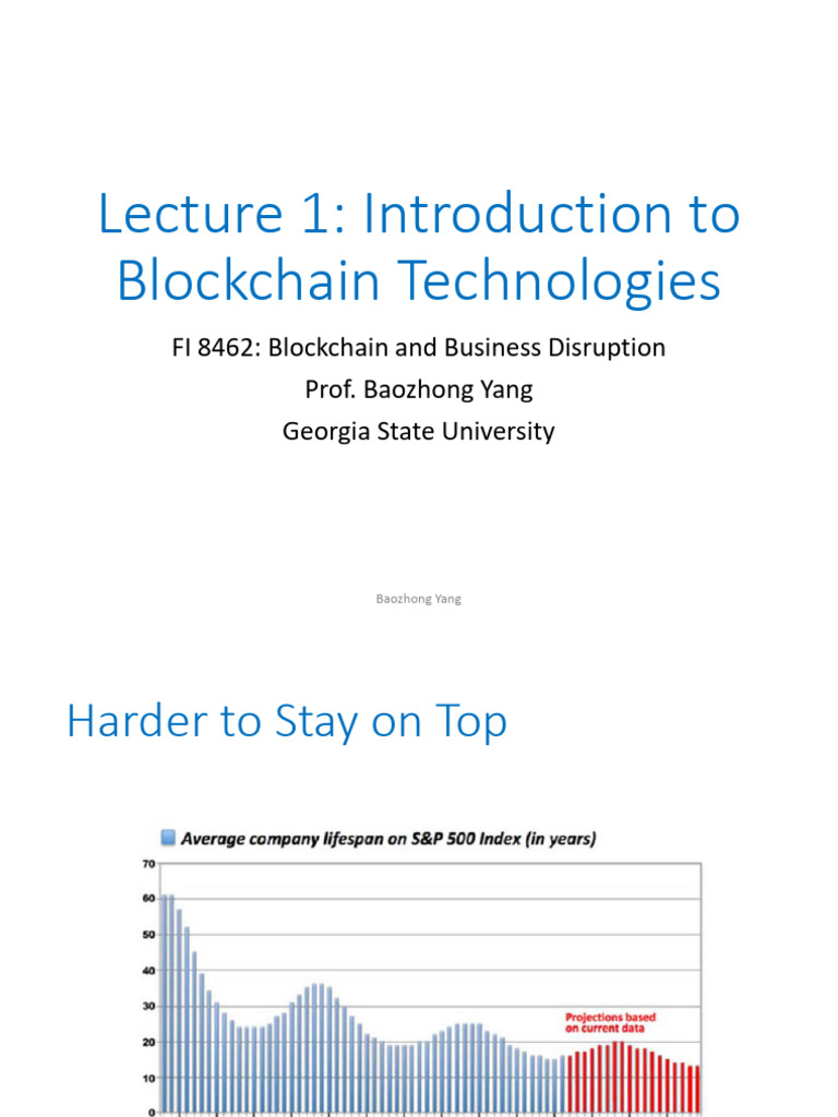Introduction to Blockchain Technology | PDF | Bitcoin | Cryptography