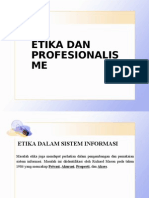 Bab 2 Etika Dan Profesionalisme