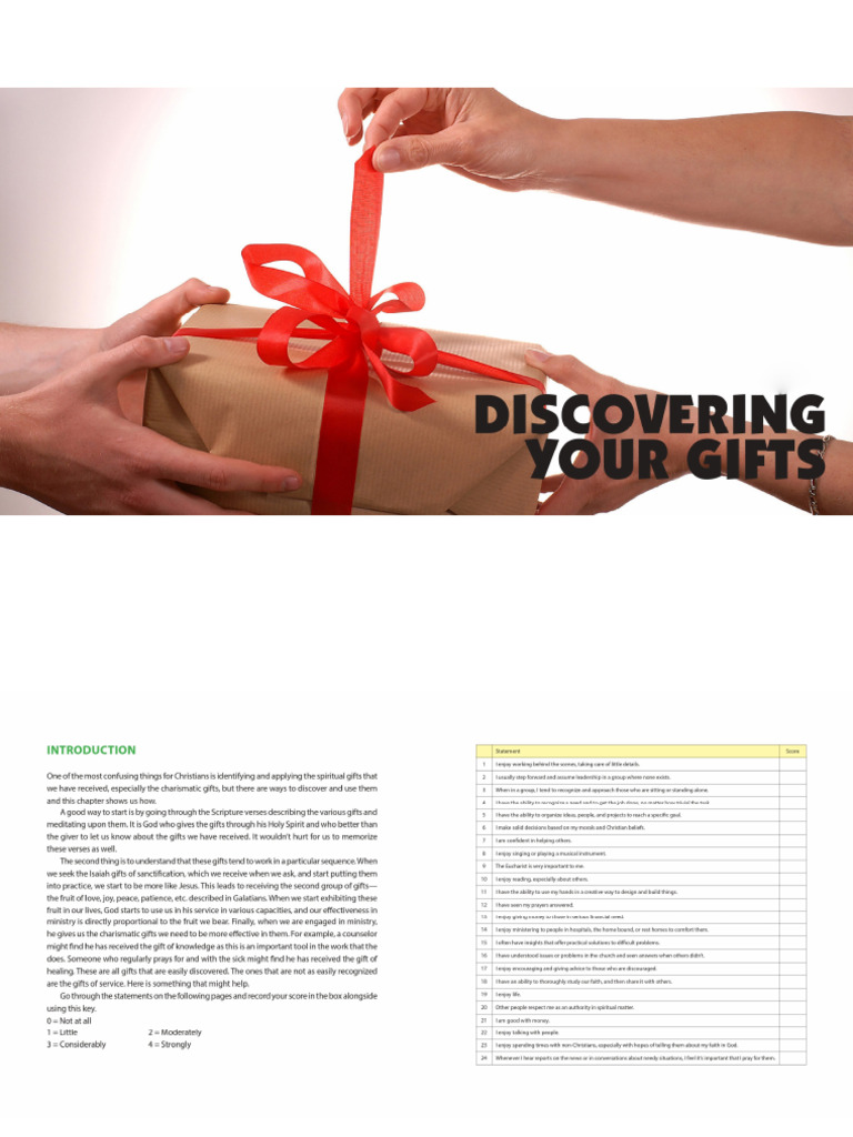 Discover Your Gifts | PDF