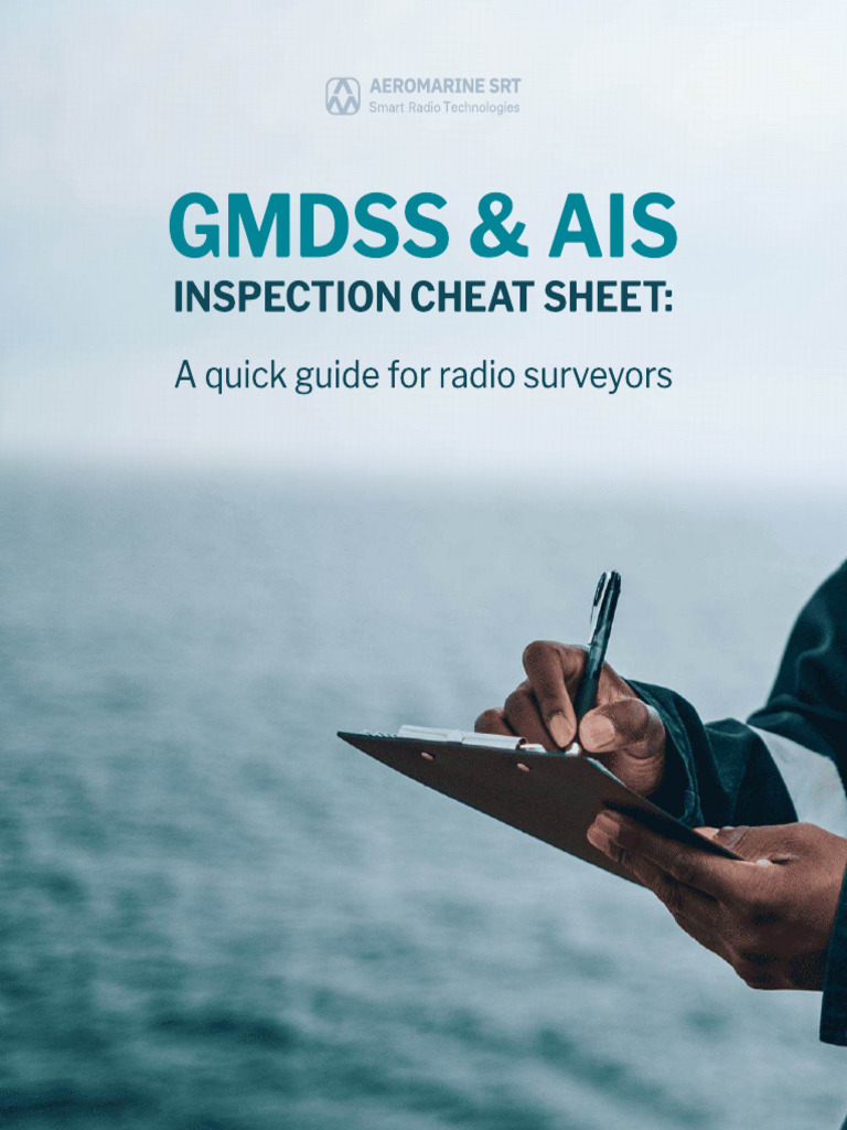 GMDSS & AIS Inspection Checklist Guide | PDF | Radio Wave | Radio ...
