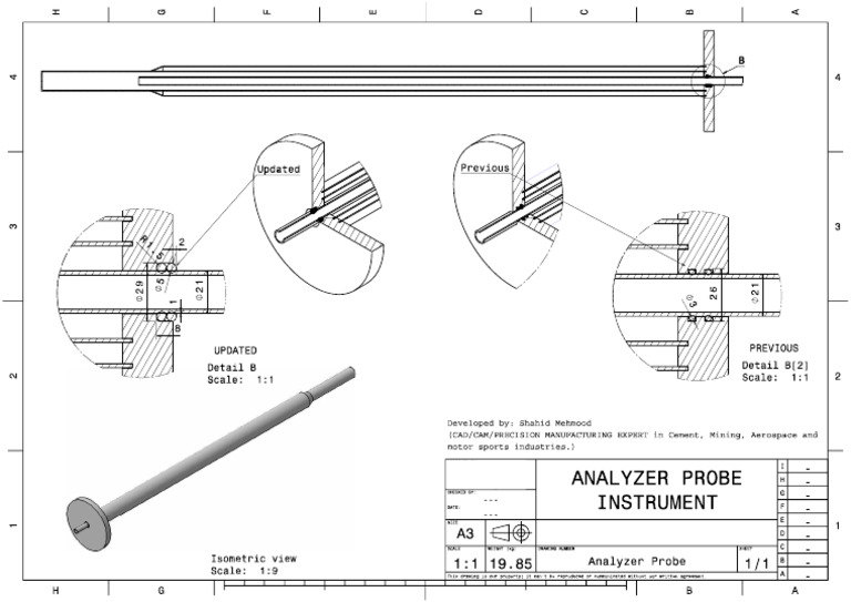 Sampling Analyser Probe | PDF