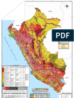 Mapa de Vulnerabilidadfisica Del Peru