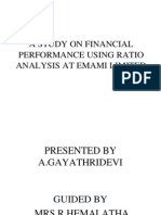 P 1196 Financial Performance
