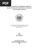 Download Analisis Hubungan Antara Kepemimpinan Komitmen Dan Motivasi by Donald Morgan SN93997250 doc pdf