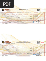 NIRA LC1 Recommendation Letter Template | PDF
