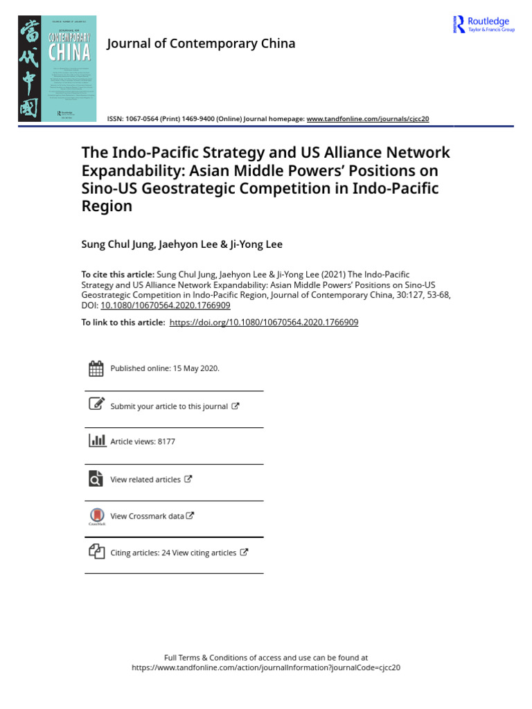 US Indo-Pacific Strategy: Middle Powers' Views | PDF | Southeast Asia ...