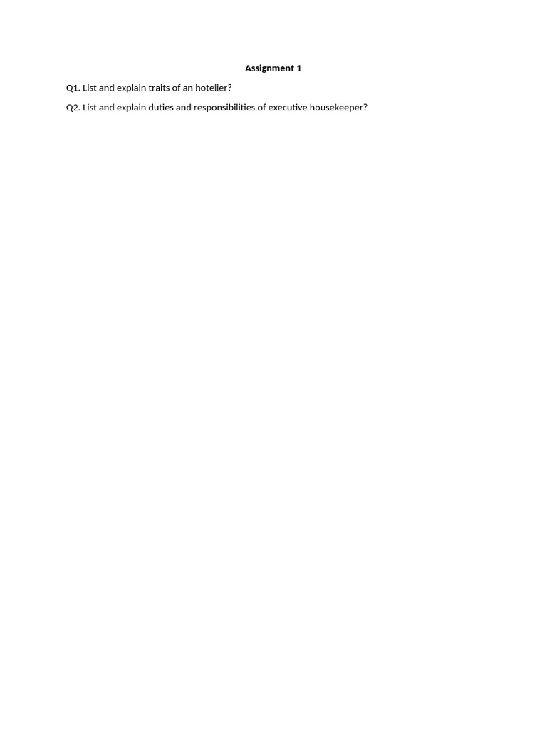 Assignment 1 RDO | PDF