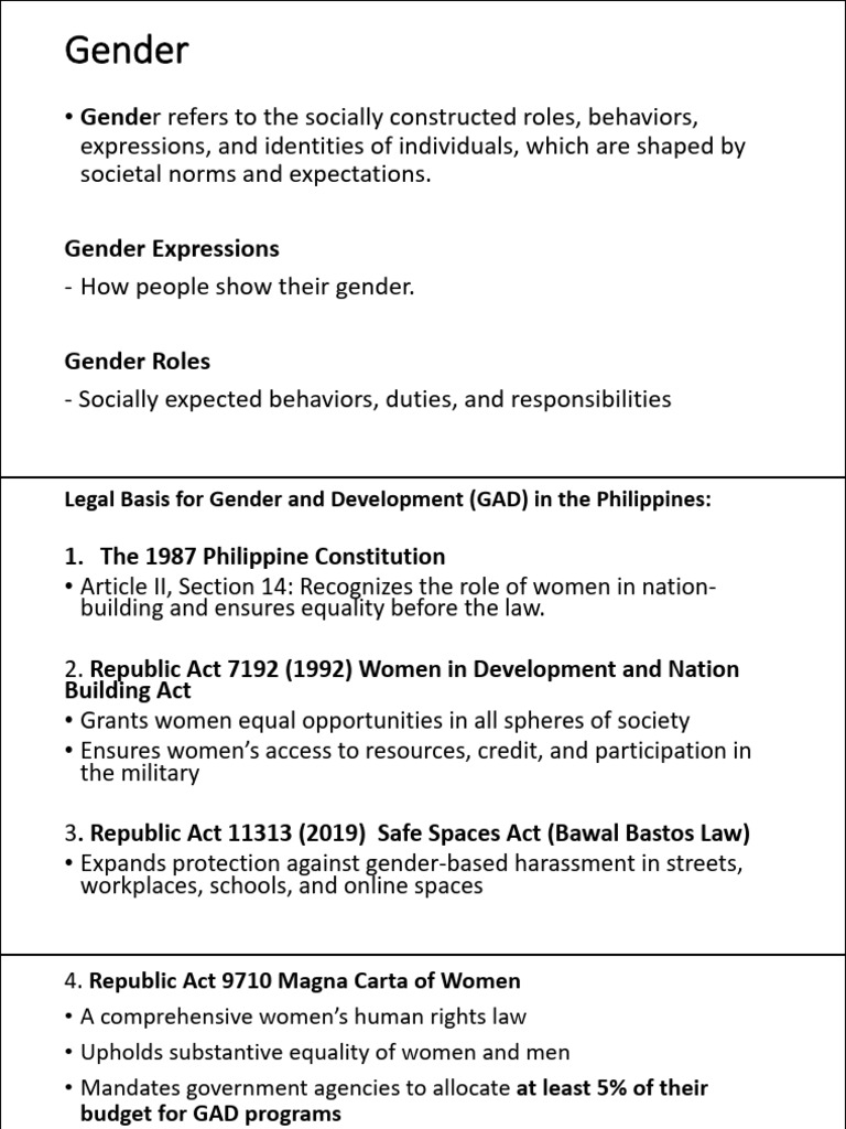 Understanding Gender Roles and Identities | PDF | Gender | Gender Studies