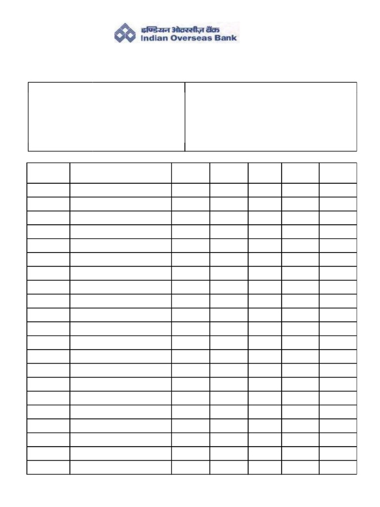 IOB Account Statement | PDF | Services (Economics) | Money