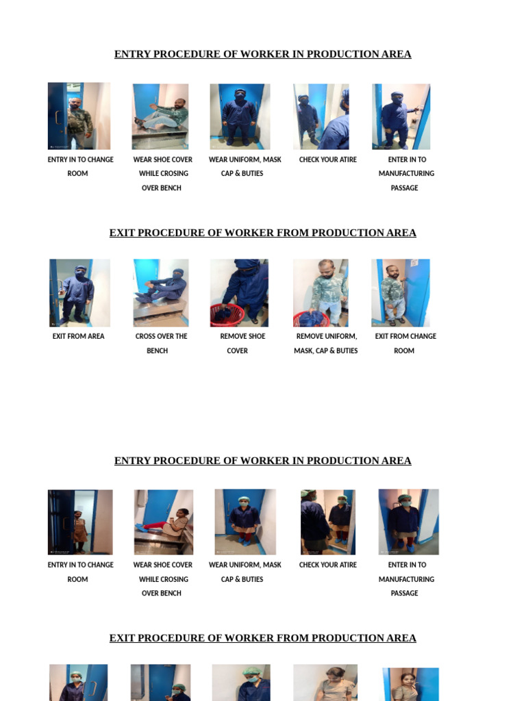 Worker Entry and Exit Procedures | PDF