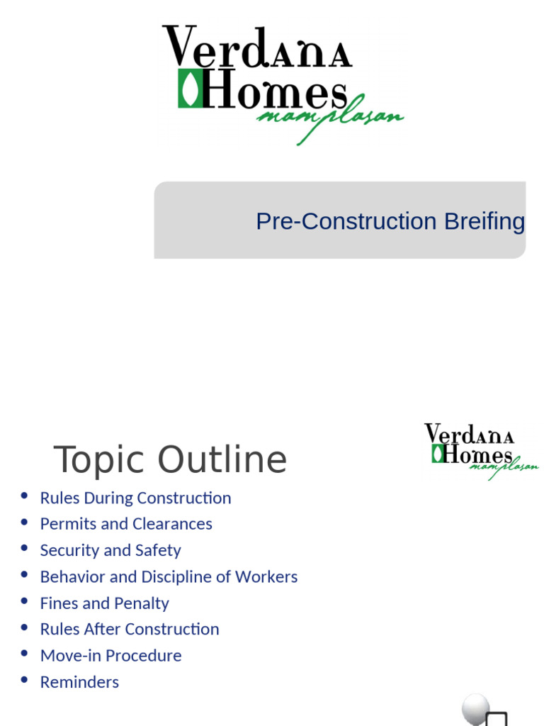 Pre-Construction Guidelines and Rules | PDF | Truck