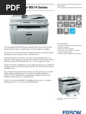 epson mx14 printer
