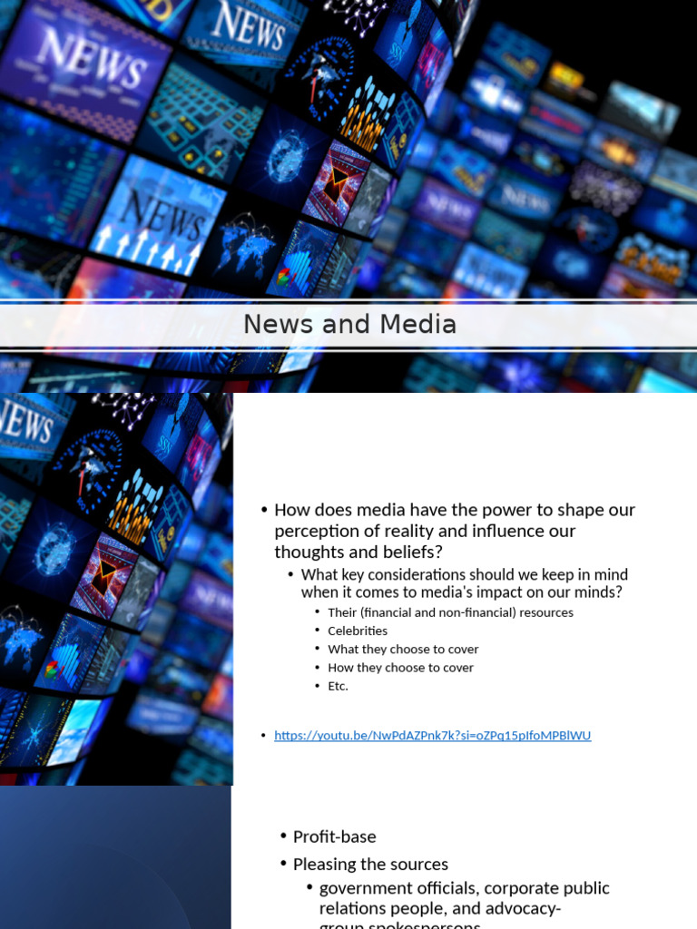 Media Influence on Perception and Bias | PDF | News | Human Communication