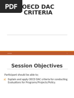 OECD/DAC Evaluation Criteria Questions | PDF