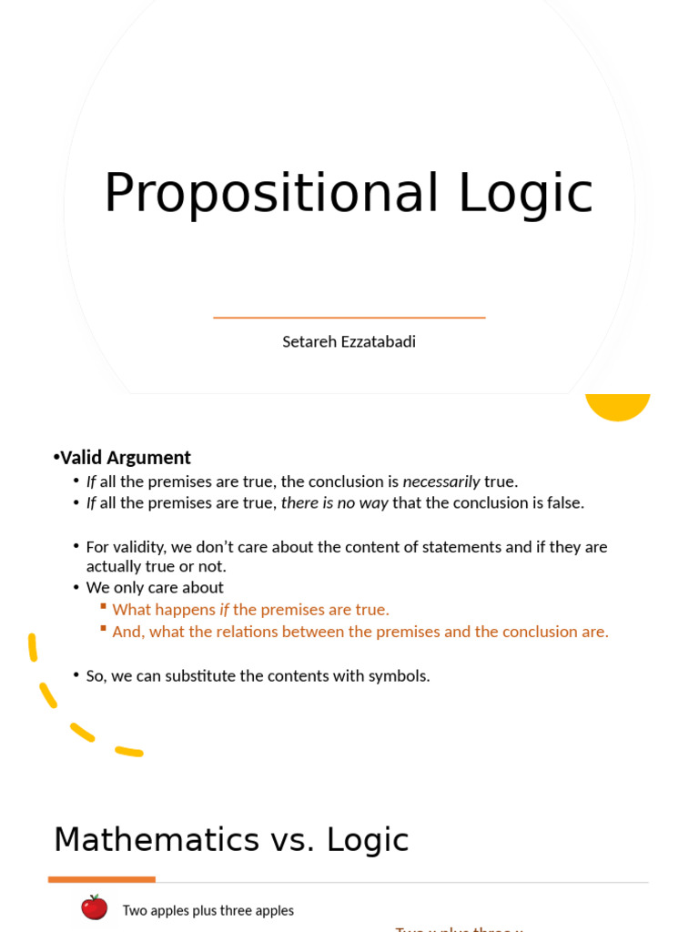 Understanding Propositional Logic | PDF | Logic | Logical Consequence