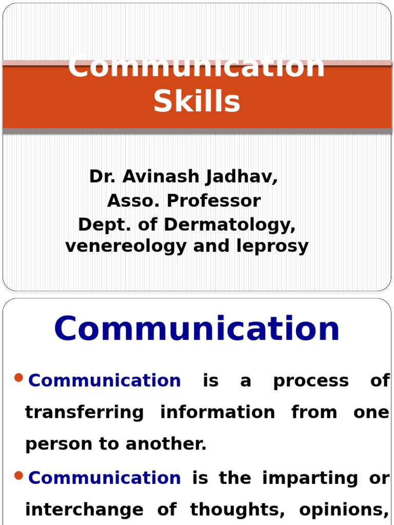 Enhancing Doctor-Patient Communication Skills | PDF | Nonverbal ...