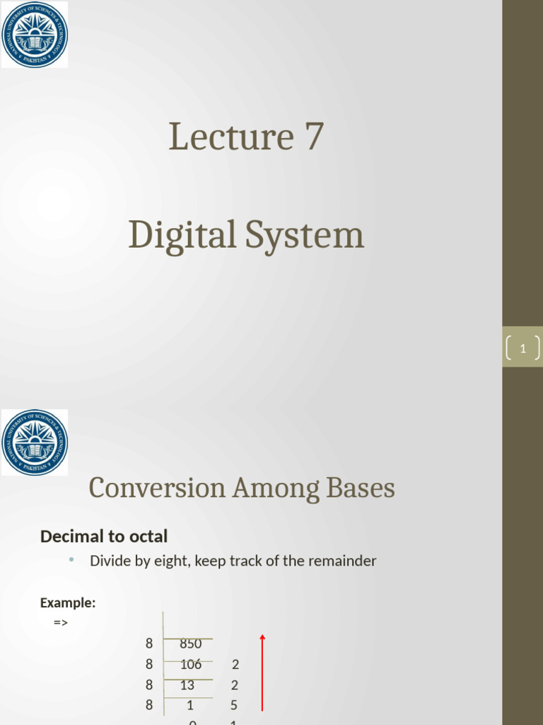 Lecture 7 - Digital System-II | PDF | Binary Coded Decimal | Multiplication