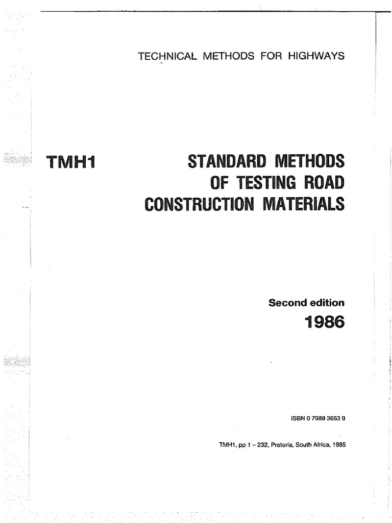 TMH 1 | PDF