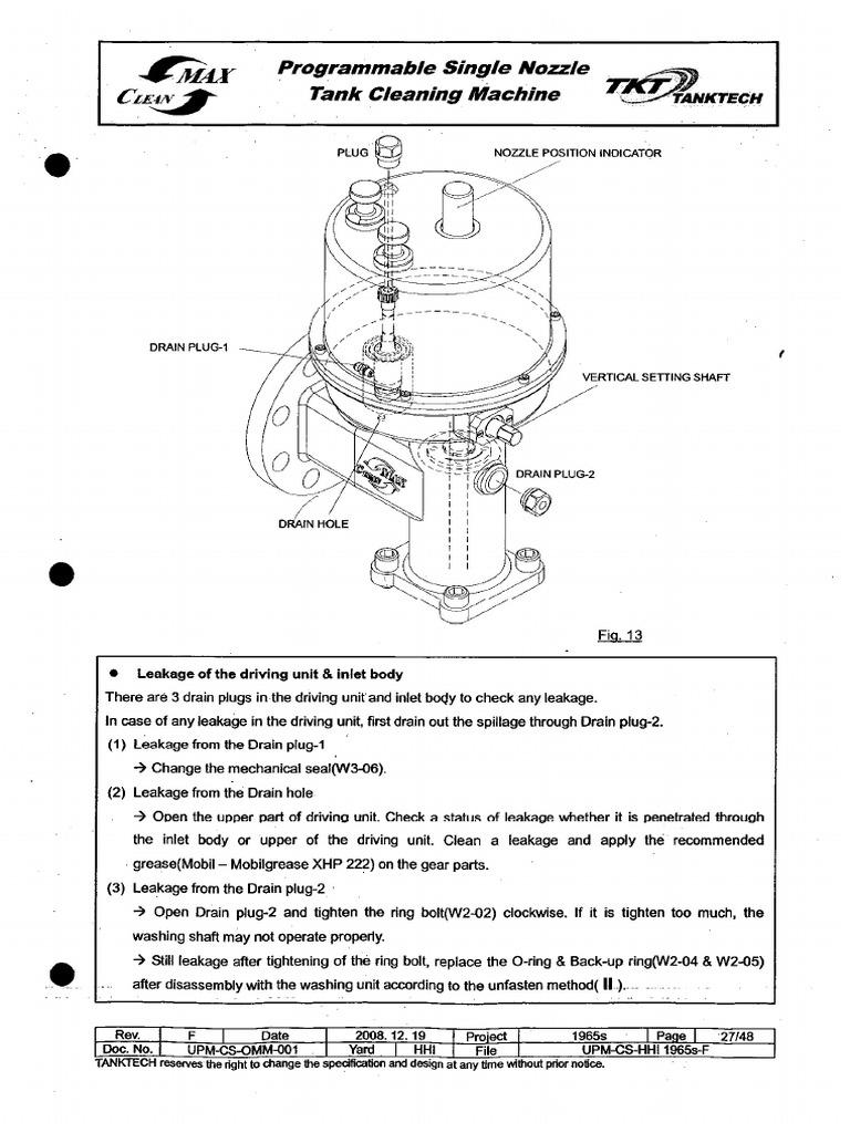 TK CL Machines Head Spares | PDF