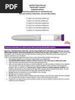 Zepbound Pen Us Ifu | PDF | Injection (Medicine) | Medical Treatments