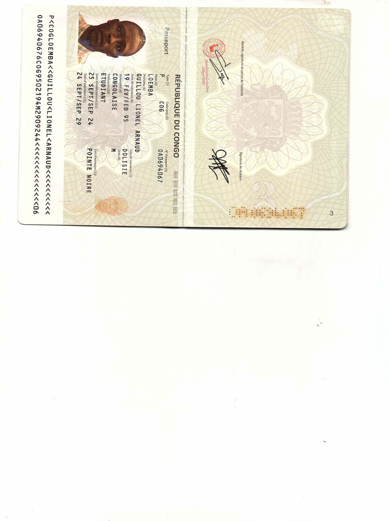 Format Passeport 2 | PDF
