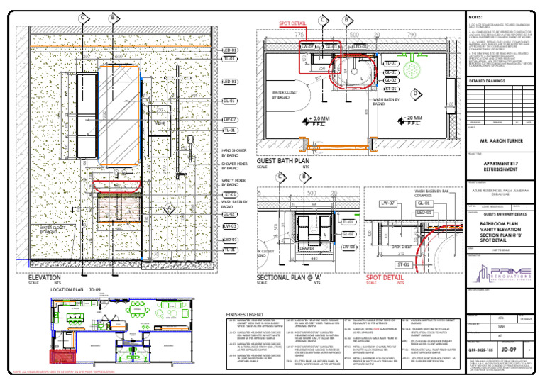 001 - Azure Resisdence Detail Design - Kitchen Equip-01-Jd-09 | PDF ...