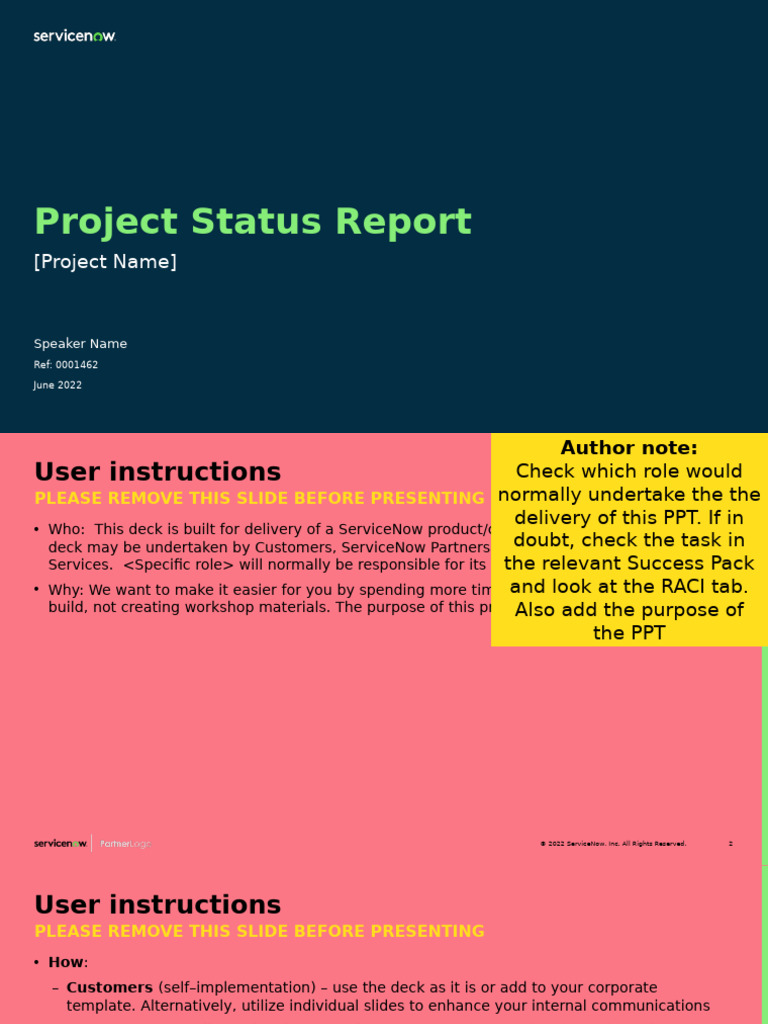 Project Status Report Overview | PDF | Computing | Information Technology