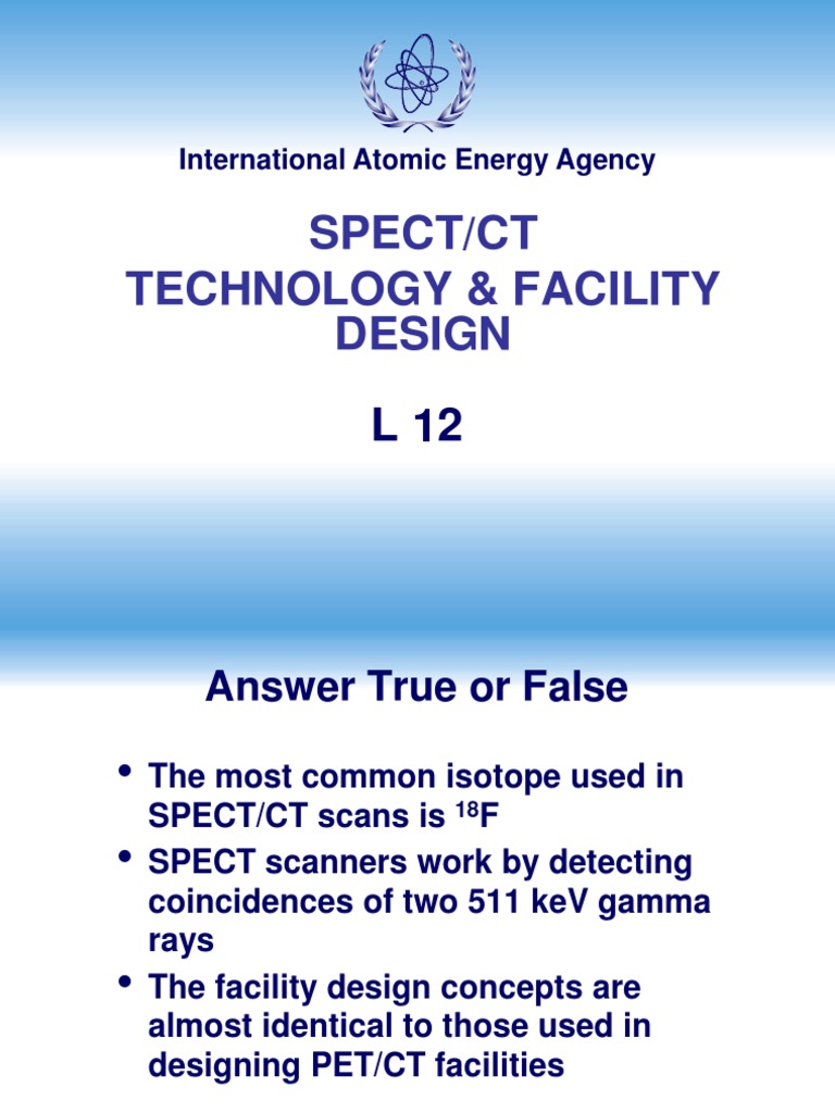 SPECT-CT Technology and Facility Design | PDF | Positron Emission ...