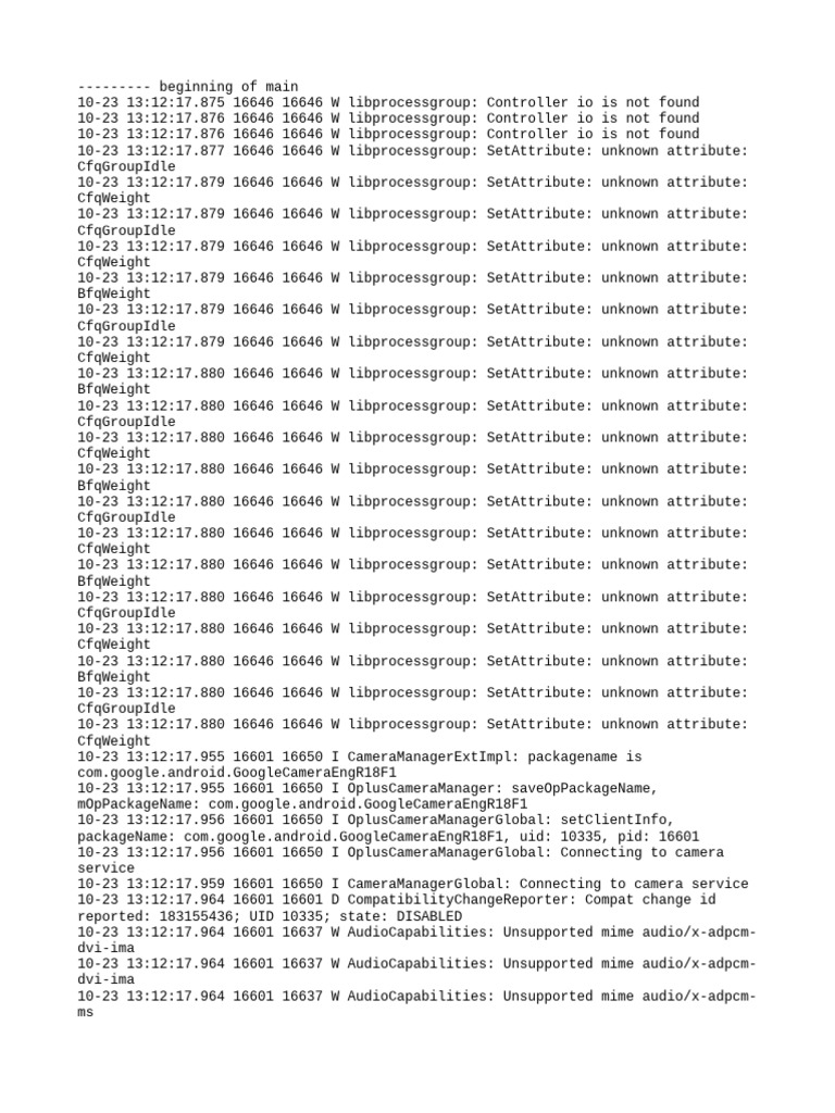 Log Cat 1761199937828 | PDF | System Software | Computing