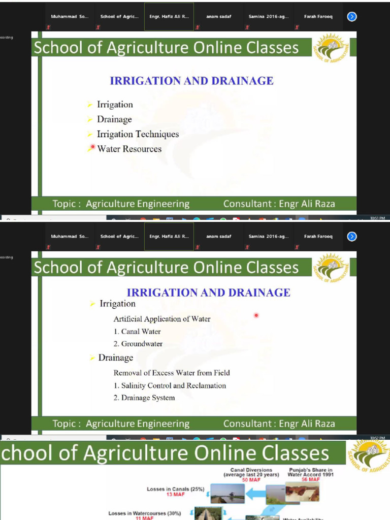 Irrigation System in Pakistan | PDF