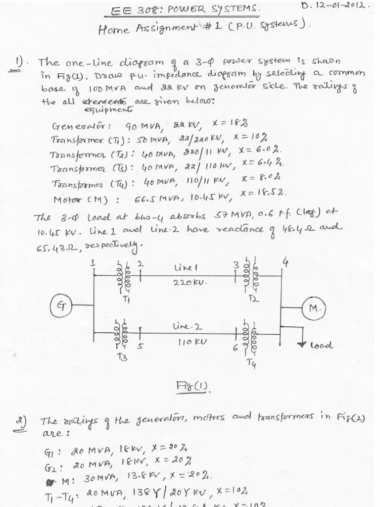 Power System Analysis Techniques | PDF