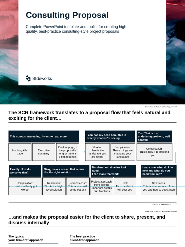 Consulting Proposal Template Guide | PDF | Performance Indicator | Behavior