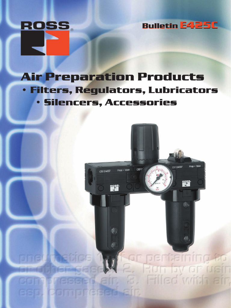 ROSS Air Preparation Products Overview | PDF | Filtration | Chemical ...