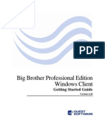 Big Brother Windows Client Getting Started Guide 420