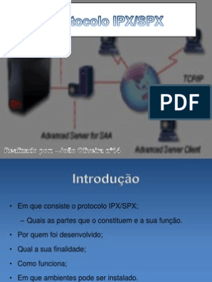 Protocolo IPX-SPX | PDF