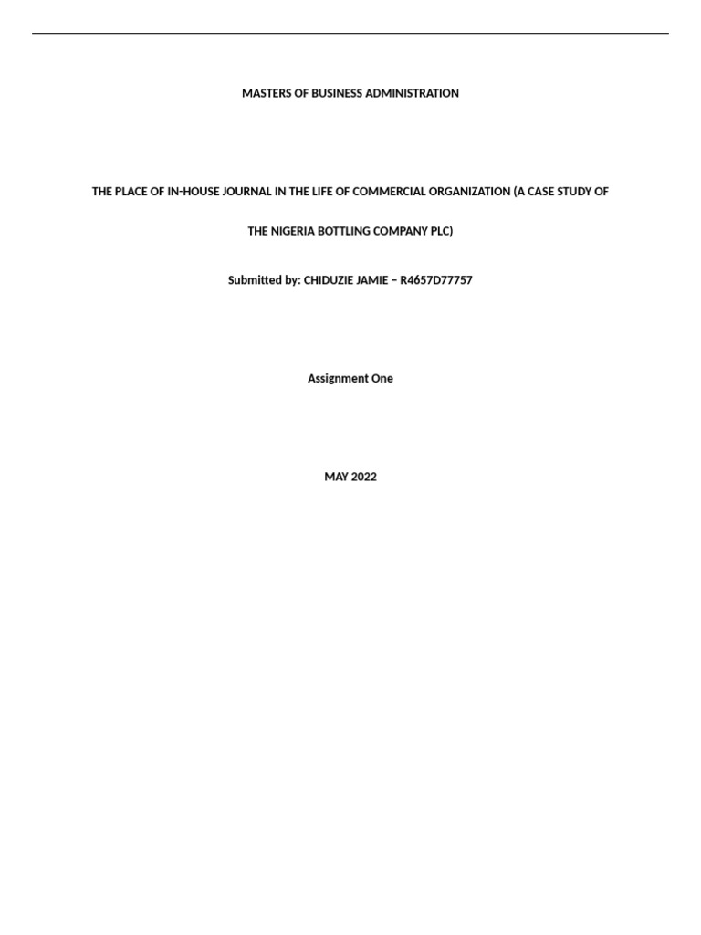Masters of Business Administration 2 | PDF | Motivation | Motivational