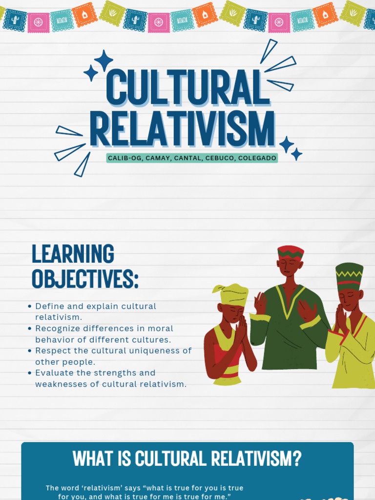 Understanding Cultural Relativism Concepts | PDF | Relativism | Morality