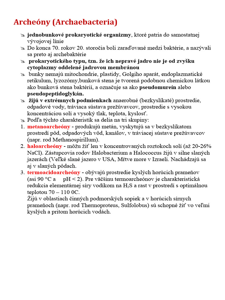 10 Archeóny | PDF