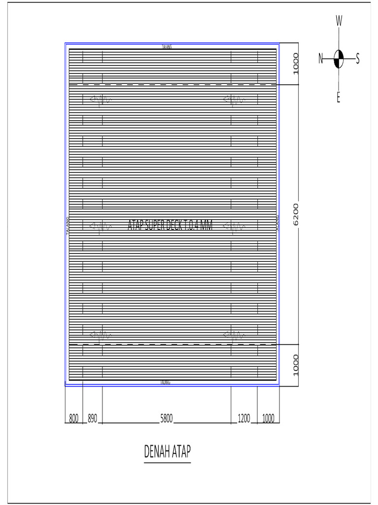 Denah Atap | PDF