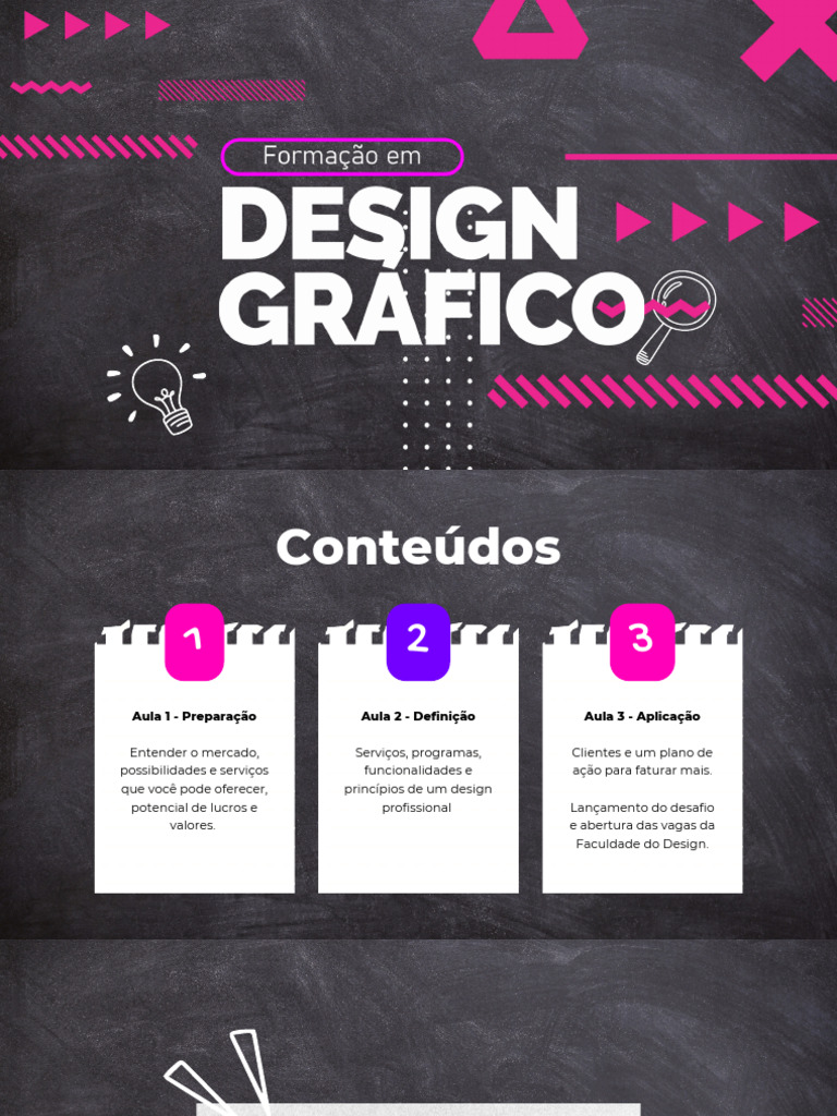 AULA 1 - Formação em Design Gráfico | PDF | Marca | Esboço, image size:768x1024