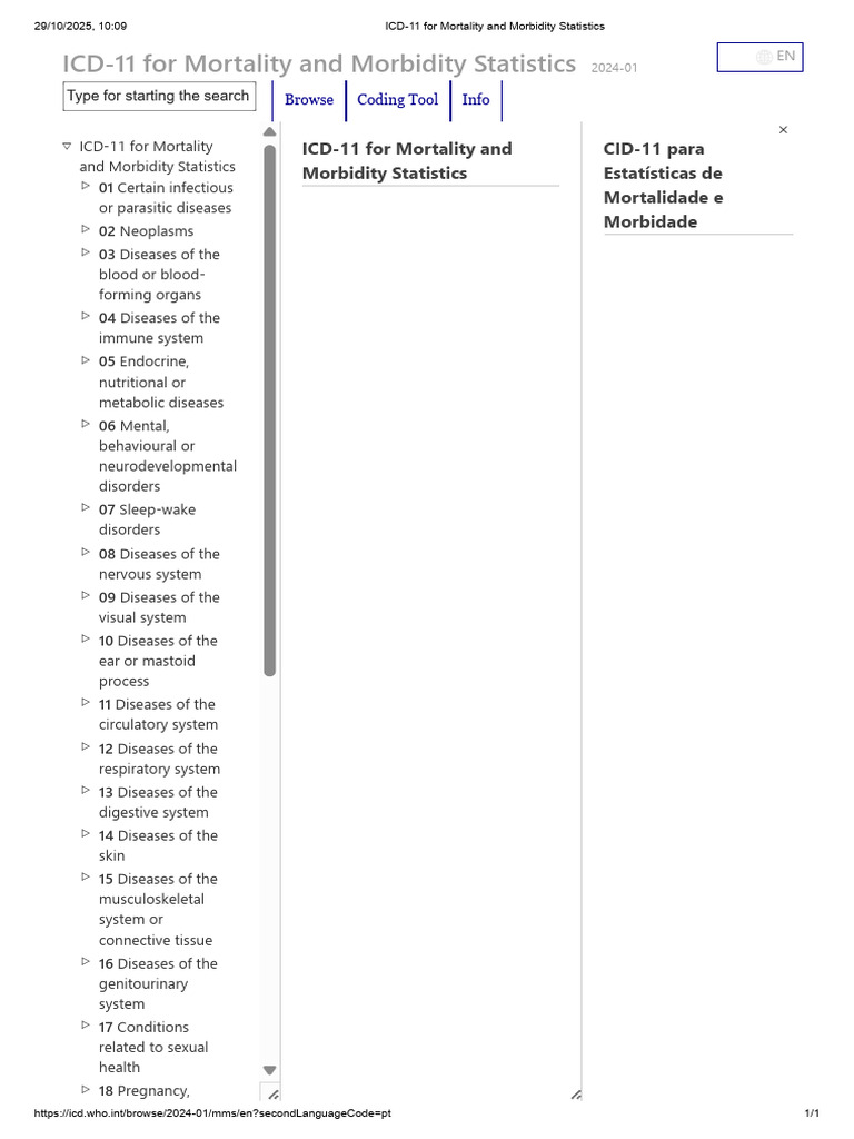 ICD-11 Mortality and Morbidity Guide | PDF