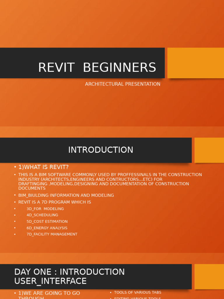 Revit Beginners Guide: Architectural Basics | PDF