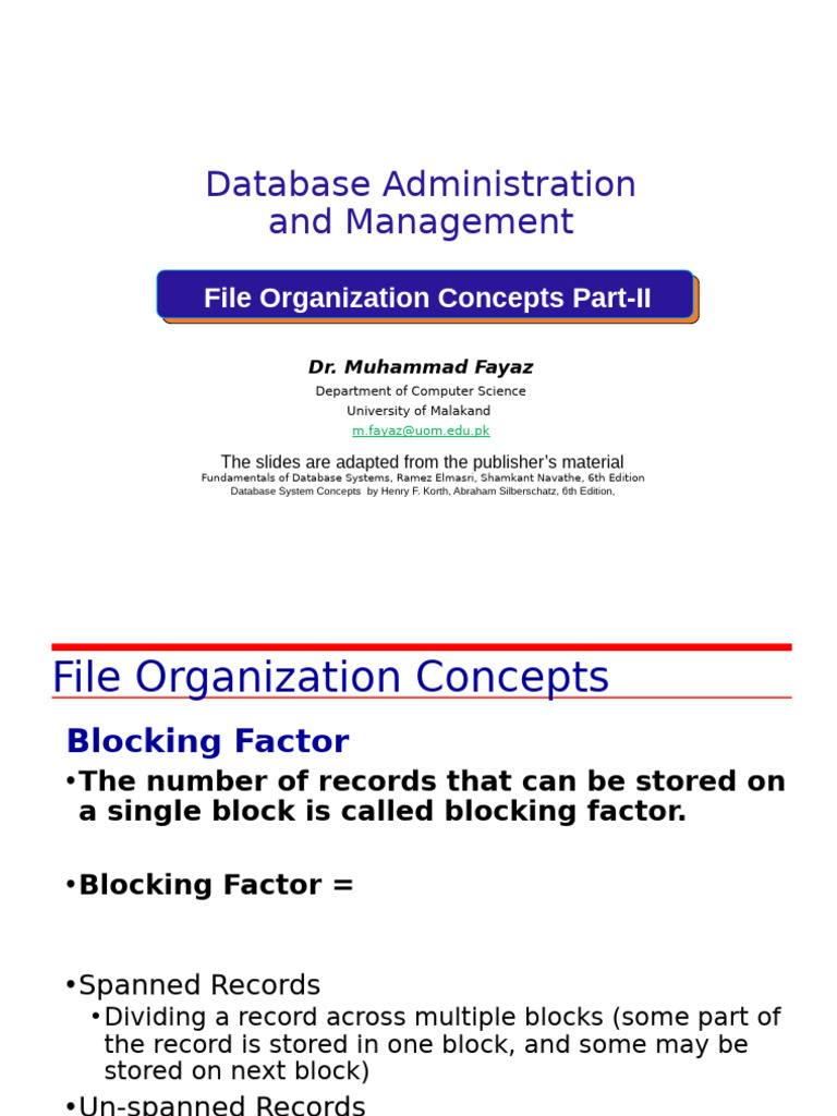 Lecture 3 | PDF | Database Index | Data